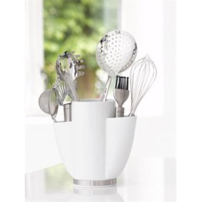 Steel Function Redskabsholder Dobbel Porce Hvid/steel