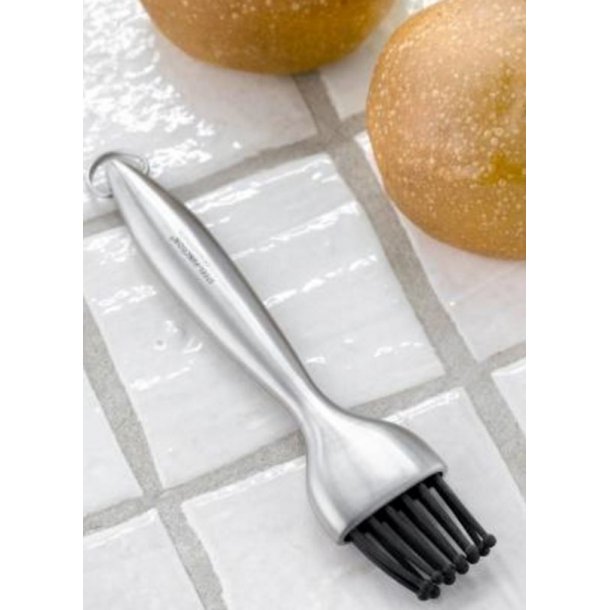 Steel Function Bagepensel M/Silicone Br Steel/Sort