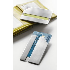 Steel Function Kreditkortholder I Gaveske Steel