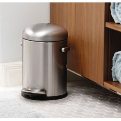 Simplehuman Retro Pedalspand 4,5 Liter - Mat Stl FPP