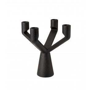 Stelton Lysestage Naked - Sort