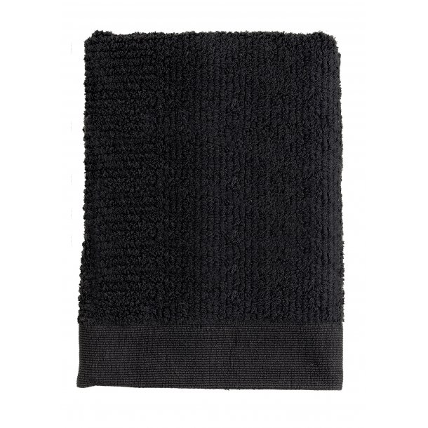Zone Handduk 100% bomull - Svart