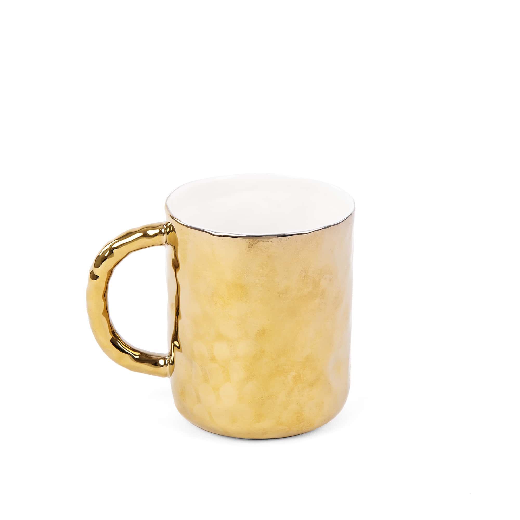 Køb Seletti Kaffekrus i Guld Porcelæn - Hurtig levering - Gratis ved 500 kr.