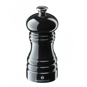 Zassenhaus Berlin peber 12 cm blank sort
