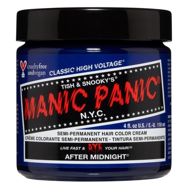 Manic Panic High Voltage Classic Cream Formula After Midnight Hrfarve 118ml