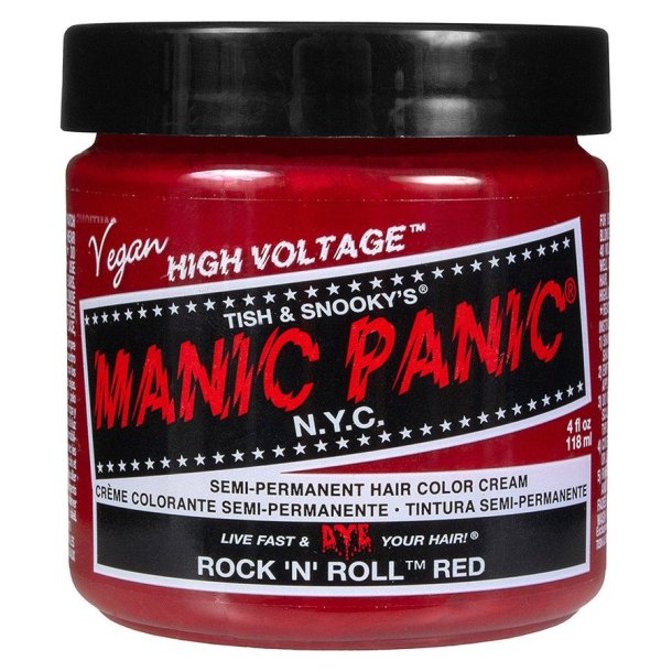 Manic Panic Rock n Roll Red Classic Cream Hrfarve 118 ml