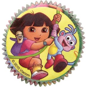 Wilton Cupcakeform Dora The Explorer - 50 Stk.