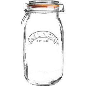 Kilner Sylteglas Rund 1,5 Liter