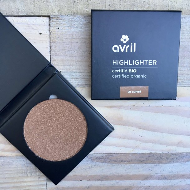 Avril - kologisk Highlighter - Or Cuivre (11 g)