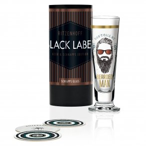 Ritzenhoff Black Label Snapseglas A. Wilson (Hipster)16 A