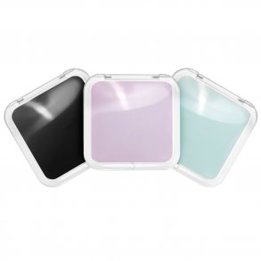 Gillian Jones Make-Up Spejl / Lommespejl - 1x/3x Forstrrelse - ass. farve