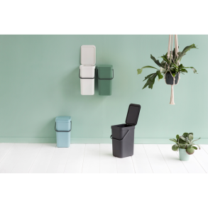 Brabantia Sort & Go Affaldsspand m/ L�g - Affaldssortering 12 Liter