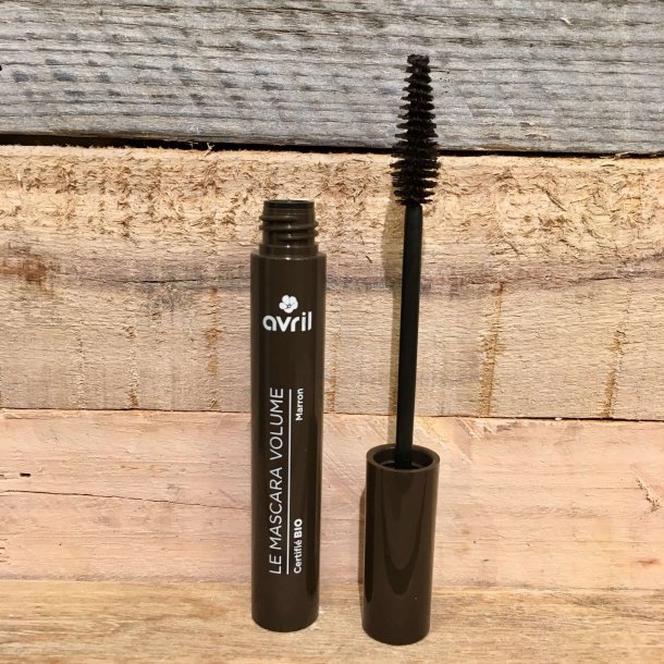 Avril - kologisk Mascara Volume Marron (brun)