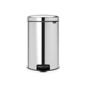 Brabantia Pedalspand newIcon 20 Liter Blank Stål