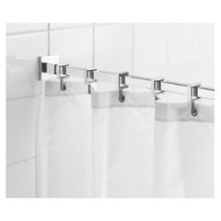 Croydex elegant fyrkantig gardinstng