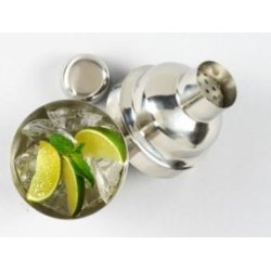 500 ml  Shaker - 18/8 stl