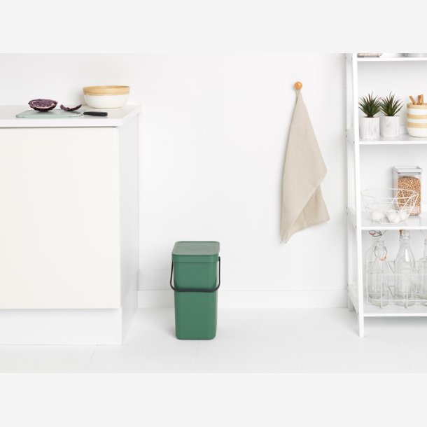 Brabantia Sort &amp; Go Affaldsspand m/ L�g - Affaldssortering 12 Liter