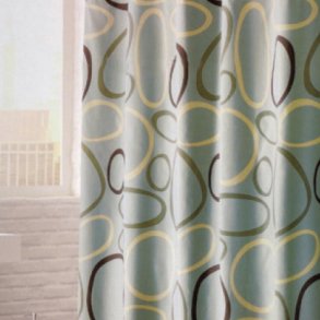 MSV Polyester Bruseforhng 180 x 200 cm - Ovals