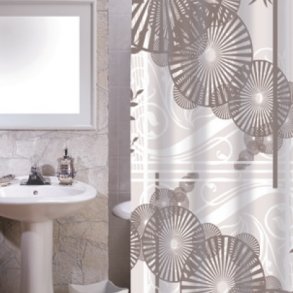 MSV Polyester Bruseforhng 180 x 200cm Brown Sunshade