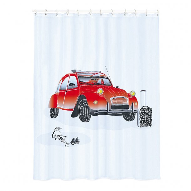 MSV Polyester Bruseforhng 180 x 200 cm "2Cv"