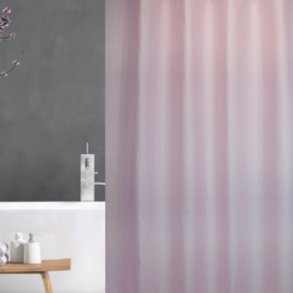 MSV Polyester Badeforhng 180 x 200 Premium Uni Pink 705C