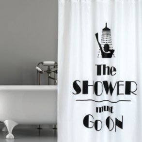 MSV Polyester Bruseforhng 180 x 200cm Premium Shower