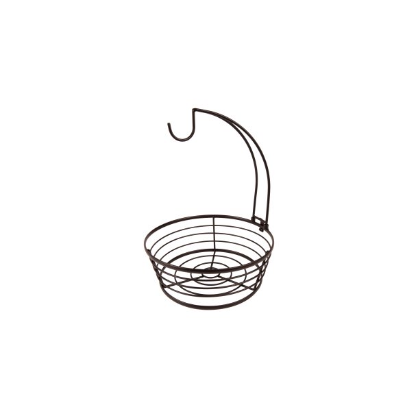 Magasin Home Frugtkurv Med Banankrog 30x30x37,5 cm - Sort