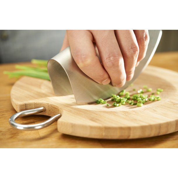 R&ouml;sle A-handed Cradle kniv med Bamboo styrelse