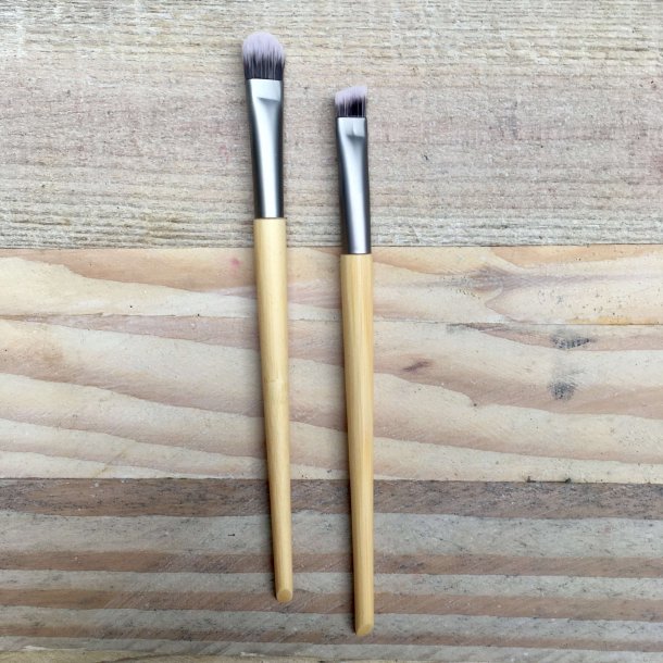 JCH Respect - St med jenbryn- og jenskyggebrste med Bambusskaft (2 pak)