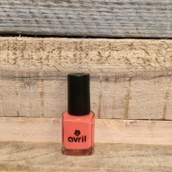 Avril - Neglelak Pamplemousse Rose 81% Naturlige Ingredienser (7 ml)