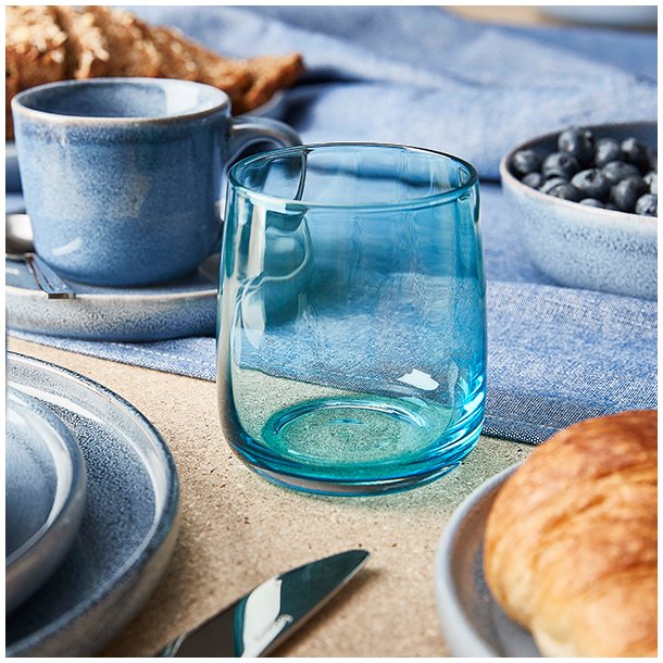 Aida S�holm Sonja Blue Dricksglas 2 st