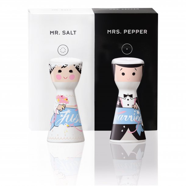 Ritzenhoff Mr. Salt &amp; Mrs. Pepper s+p shaker R. Tinelli F09