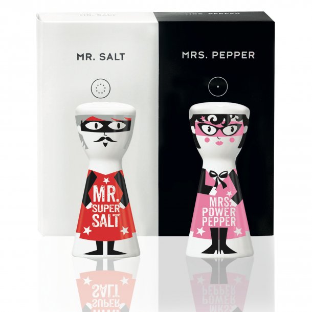 Ritzenhoff Mr. Salt &amp; Mrs. Pepper s+p shaker K.Stockebrand18A