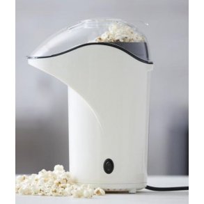 Funktion popcorn maskine - hvid
