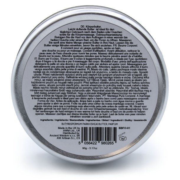 Ancient Scented Shea Body Butter 90g - Sleepy Coconut