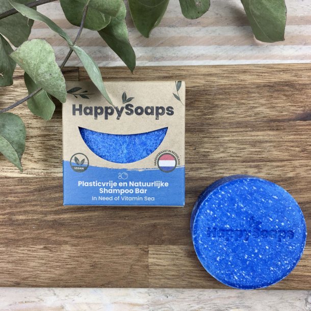 HappySoaps - In Need of Vitamin Sea Shampoo Bar (70 g)