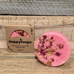 HappySoaps - La Vie en Rose Shampoo Bar (70 g)