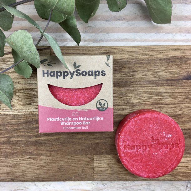 HappySoaps - Cinnamon Roll Shampoo Bar (70 g)