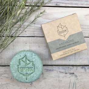 Birk - Shampoo Bar Anemone til Normalt / Fedtet Hår (85 g)