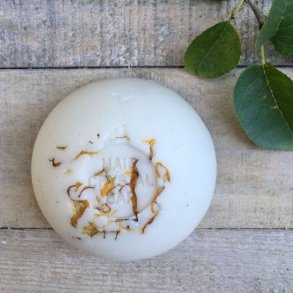 Lundegaardens - Hair Crystal Shampoo & Balsambar - Orange Blast (80 g)