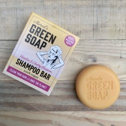 Marcel Green Soap - Shampoo Bar med Vanilla &amp; Cherry (90 g)
