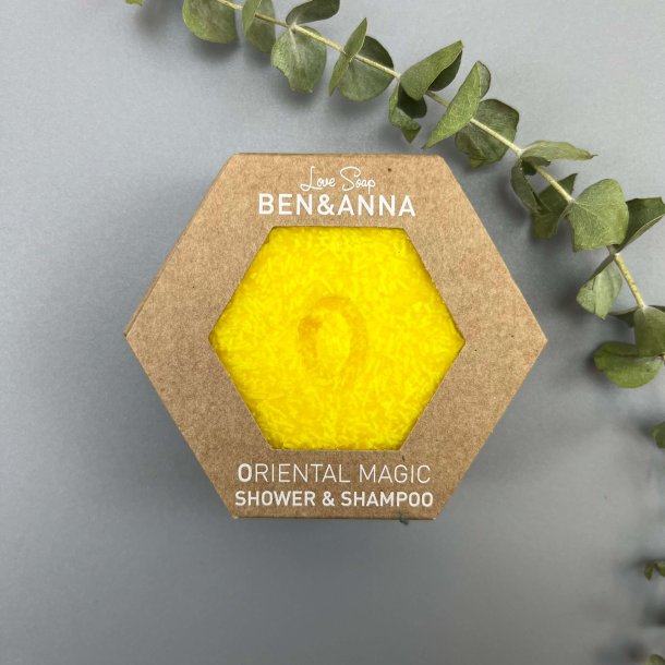 Ben &amp; Anna Shampoobar Fugt/Glans Oriental 60G