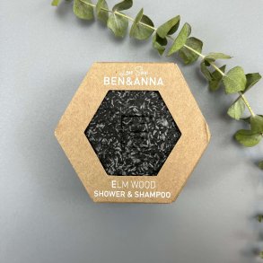 Ben & Anna Shampoobar Fugt/Glans Vey Elm wood 60G