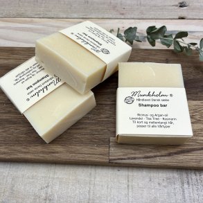Munkholm - ko Shampoobar m. Ricinus/Castor & Arganolie (100gr)