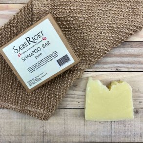 SæbeRiget - Økologisk Shampoobar Pure (100 g)