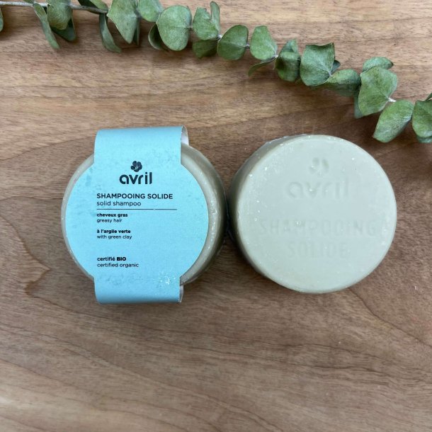 Avril ko Shampoobar til Fedtet Hr (85 g)