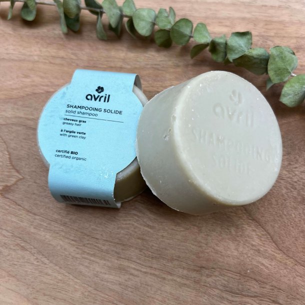 Avril ko Shampoobar til Fedtet Hr (85 g)