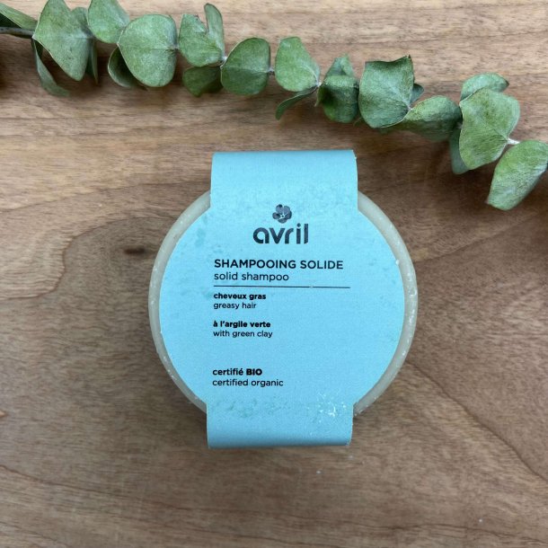 Avril �ko Shampoobar til Fedtet H�r (85 g)