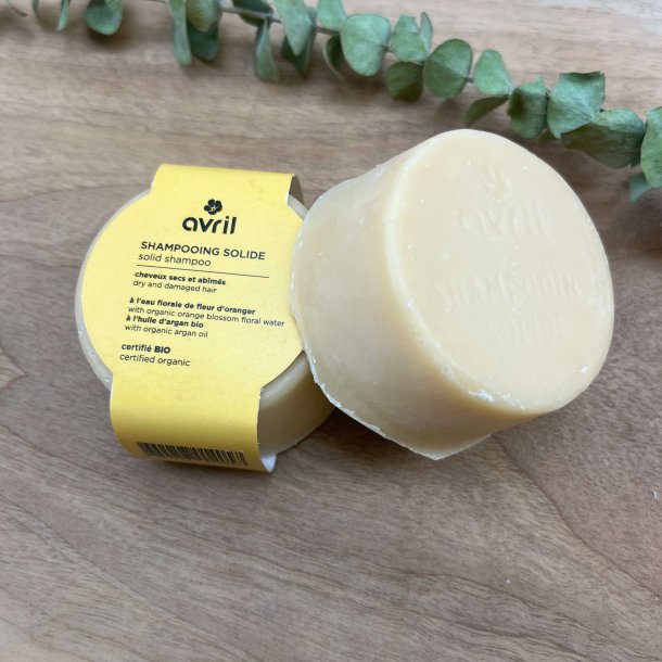 Avril �ko Shampoobar til T�rt &amp; Skadet H�r (85 g)