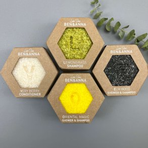 Ben & Anna Shampoobar Fugt/Glans Lemongrass 60G